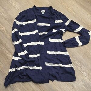 Lightweight Striped Cardigan